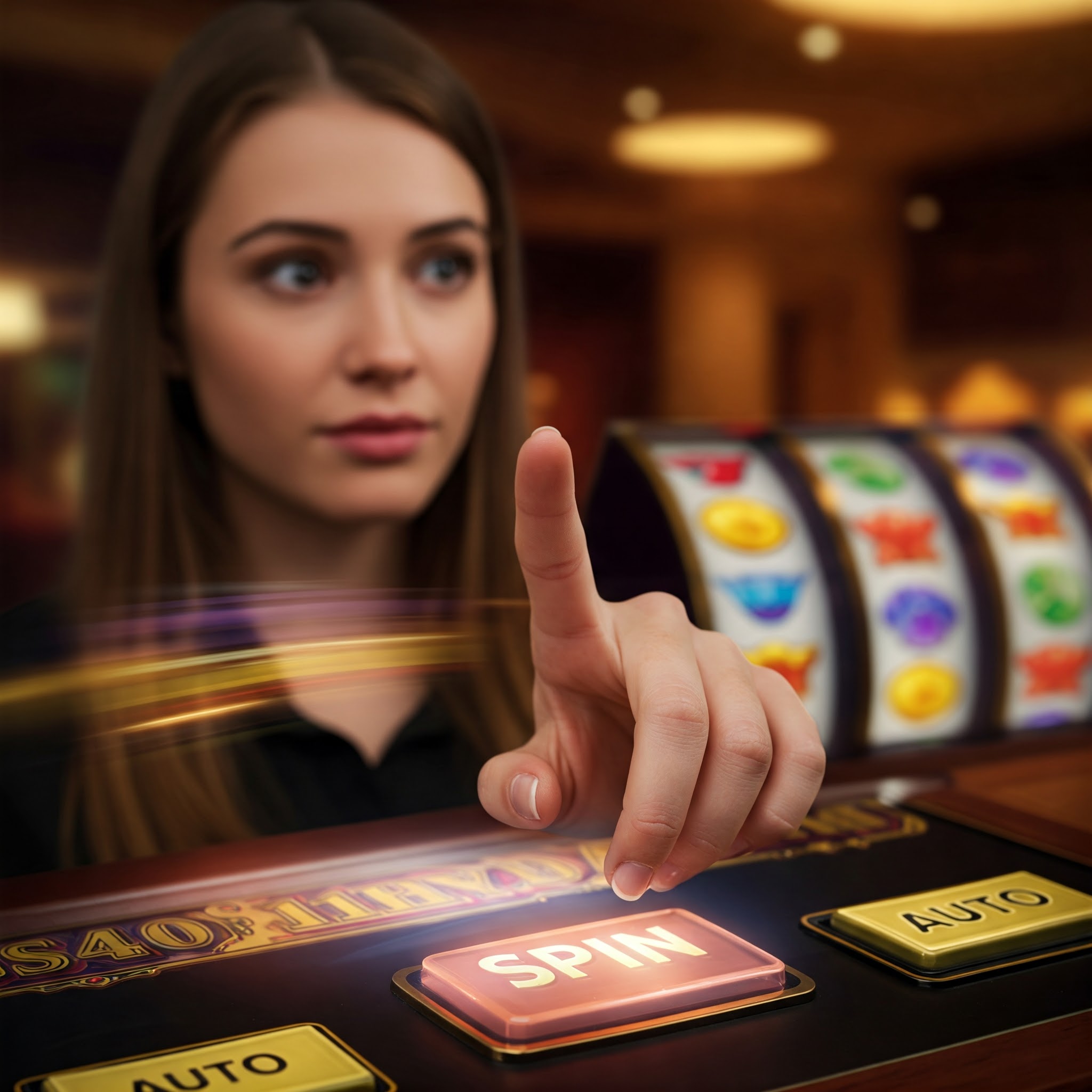 manual spins or automatic play